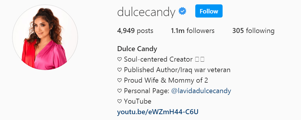 Top Beauty Influencer - Dulce Candy