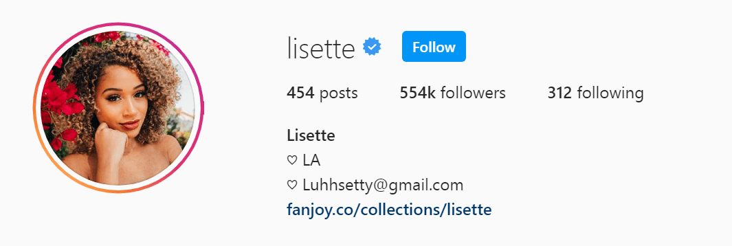 Top Beauty Influencer - Lisette
