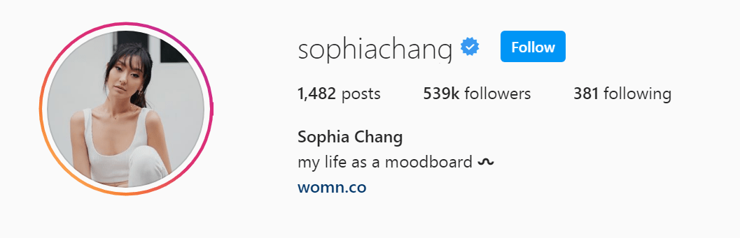 Top Beauty Influencer - Sophia Chang