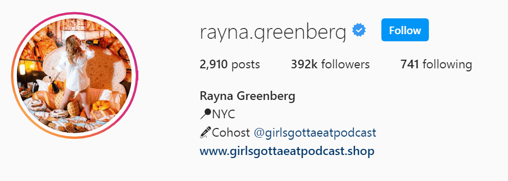 Top NYC Influencer - Rayna Greenberg