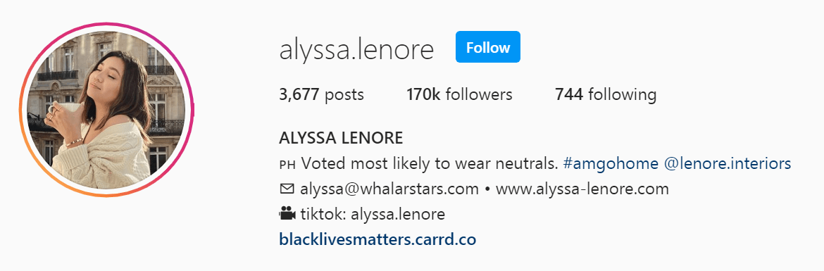 Top NYC Influencer - Alyssa Lenore