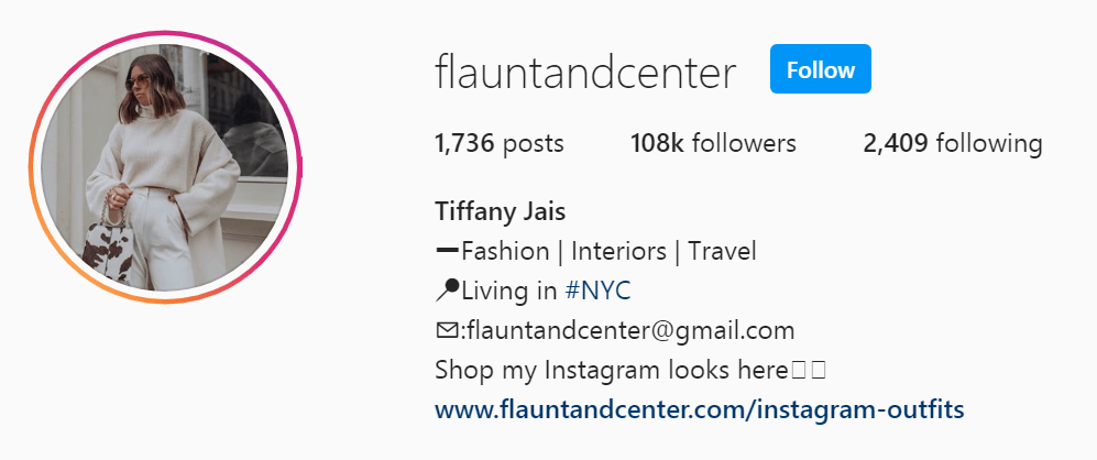 Top NYC Influencer - Tiffany Jais