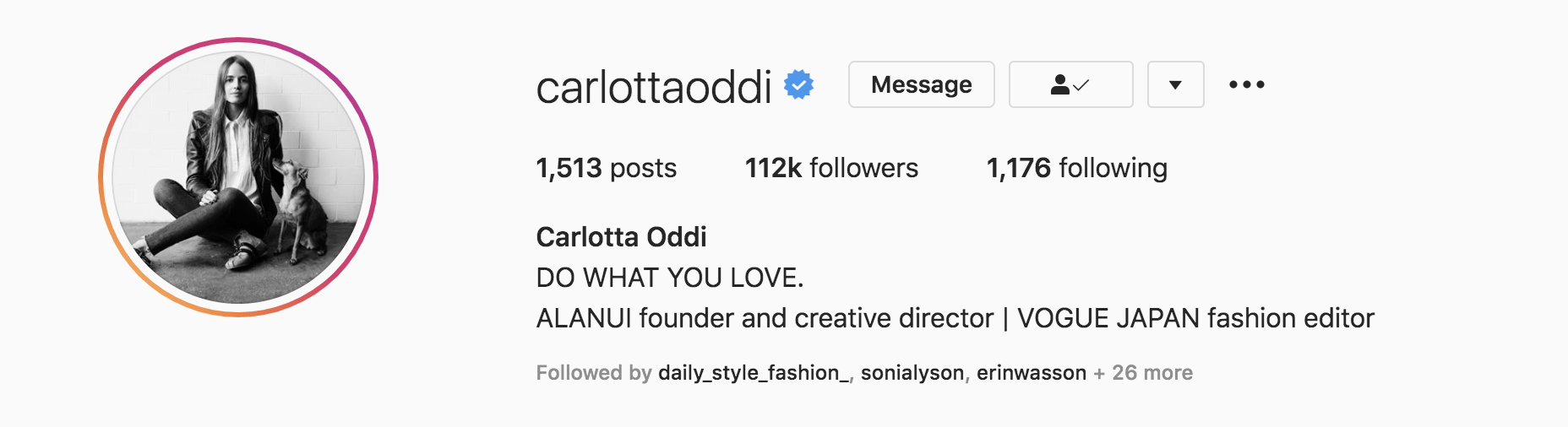 Top Fashion Influencers - Carlotta Oddi