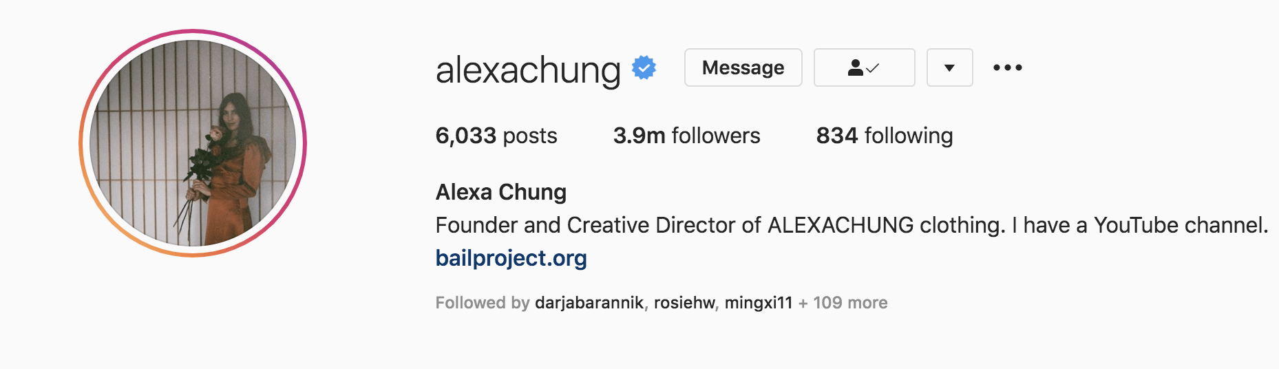 Top Fashion Influencers- Alexa Chung