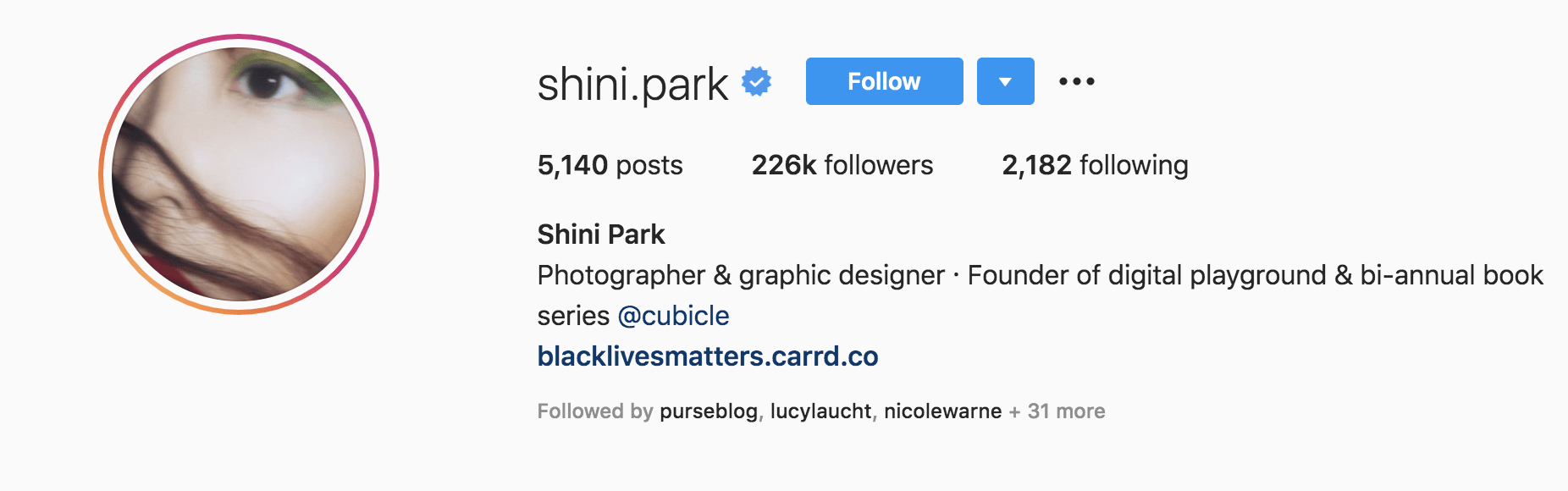 Top Fashion Influencers - Shini Park