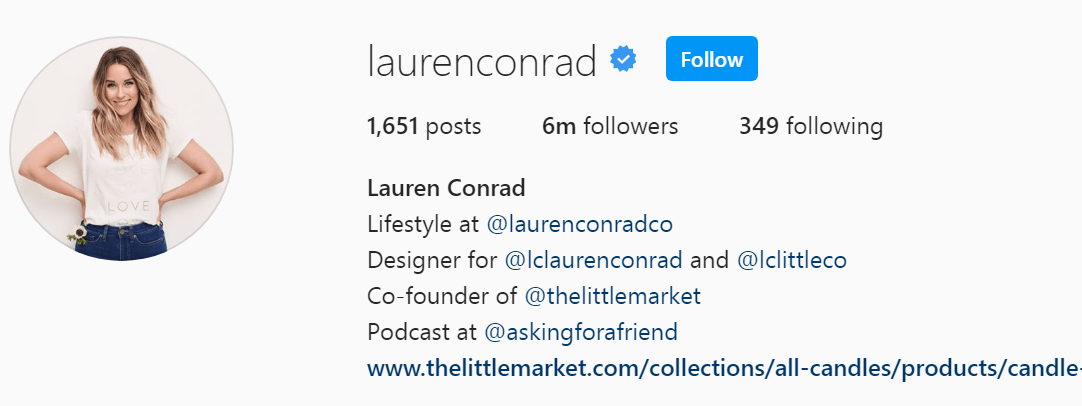 Top Influencers 2024 - Lauren Conrad