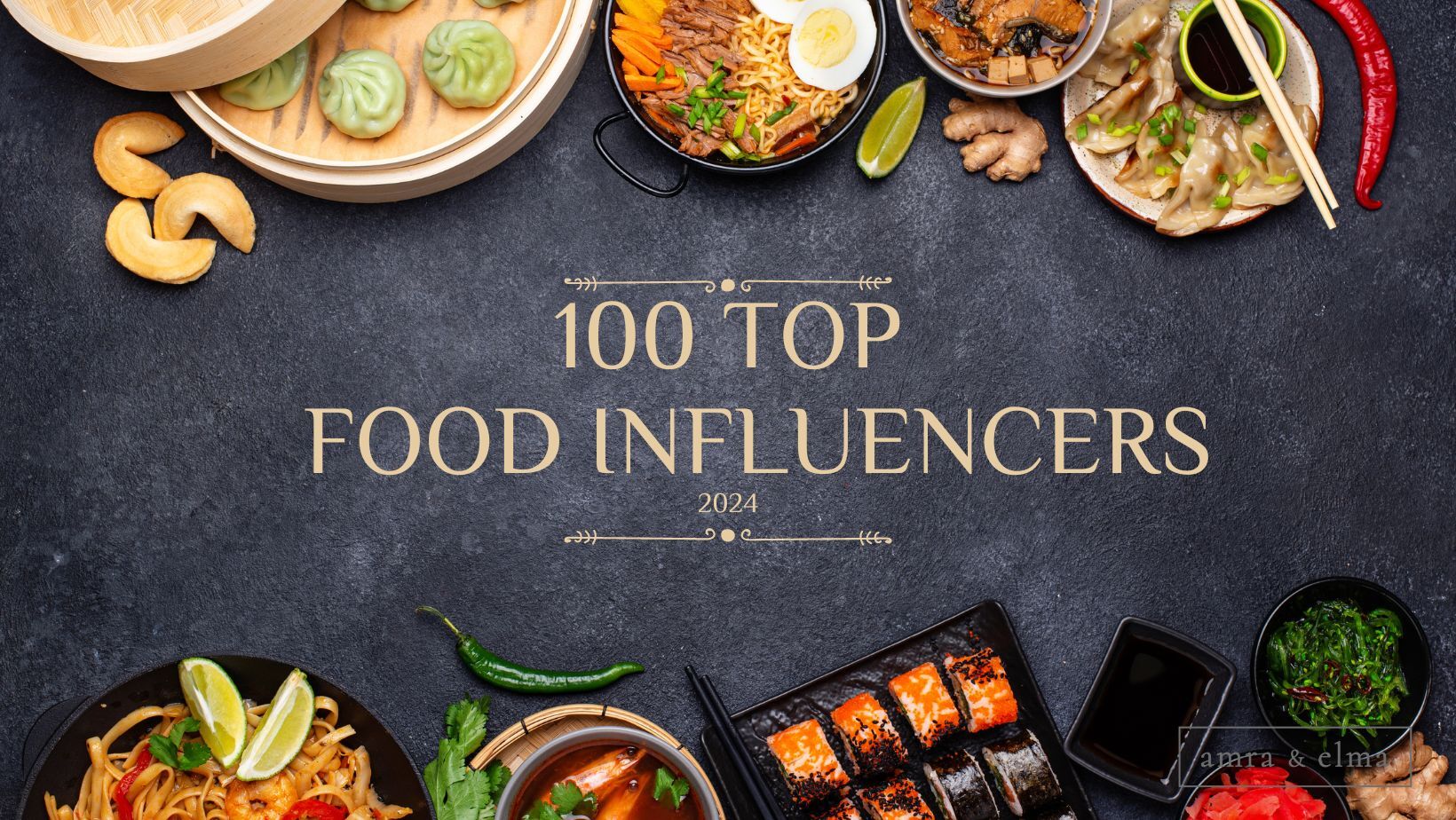 100 top food influencers