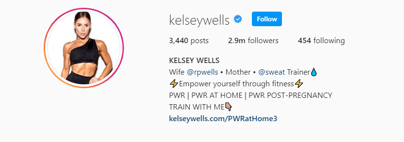 Top Fitness Influencer - Kelsey Well