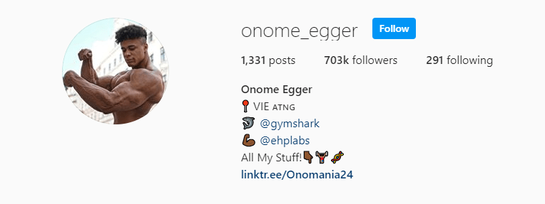 Top Fitness Influencer - Onomer Egger