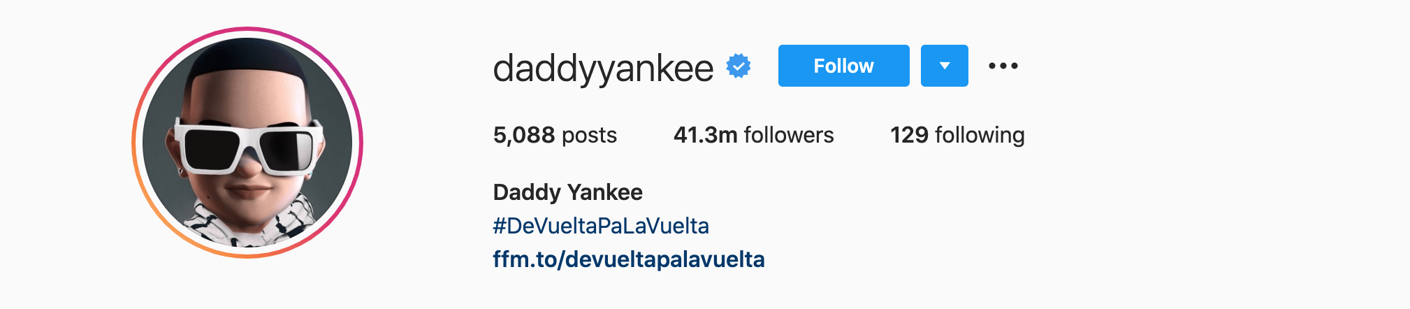 Top Instagram Influencers - DADDY YANKEE