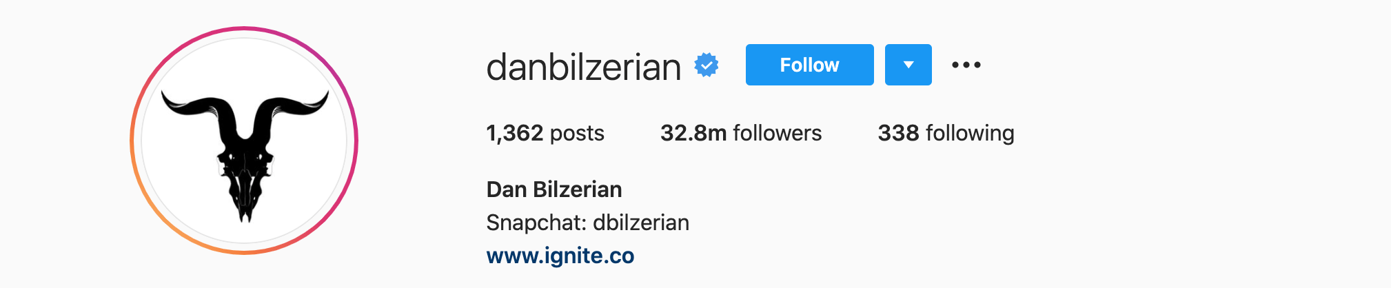 Top Instagram Influencers - DAN BILZERIAN
