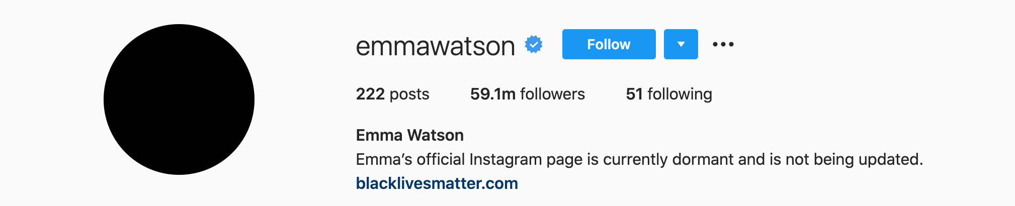 Top Instagram Influencers - EMMA WATSON