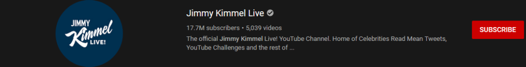 most subscribed Youtubers - JIMMY KIMMEL LIVE - MOST SUBSCRIBED YOUTUBERS AND MOST SUBSCRIBED YOUTUBE CHANNELS IN 2024