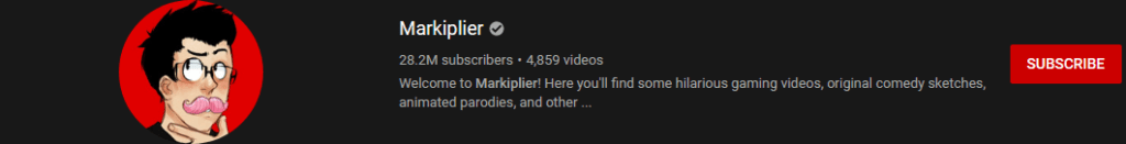 most subscribed Youtubers - MARKIPLIER - MOST SUBSCRIBED YOUTUBERS AND MOST SUBSCRIBED YOUTUBE CHANNELS IN 2024