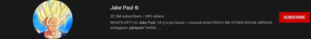 most subscribed Youtubers - JAKE PAUL - MOST SUBSCRIBED YOUTUBERS AND MOST SUBSCRIBED YOUTUBE CHANNELS IN 2024