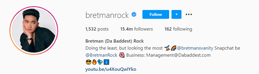 bretman rock
