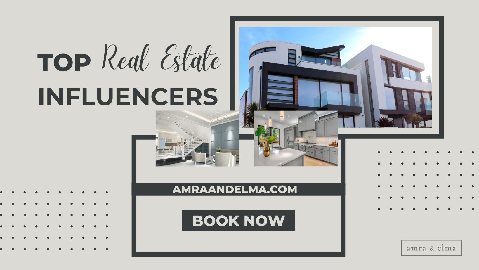 Top real estate influencers 2024