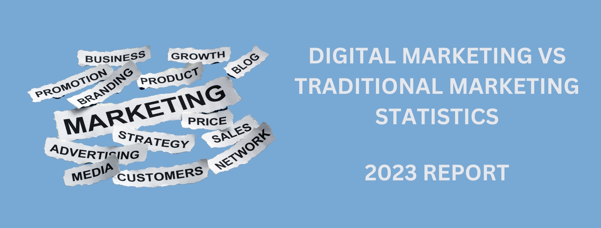 digital marketing vs traditional marketing statistics