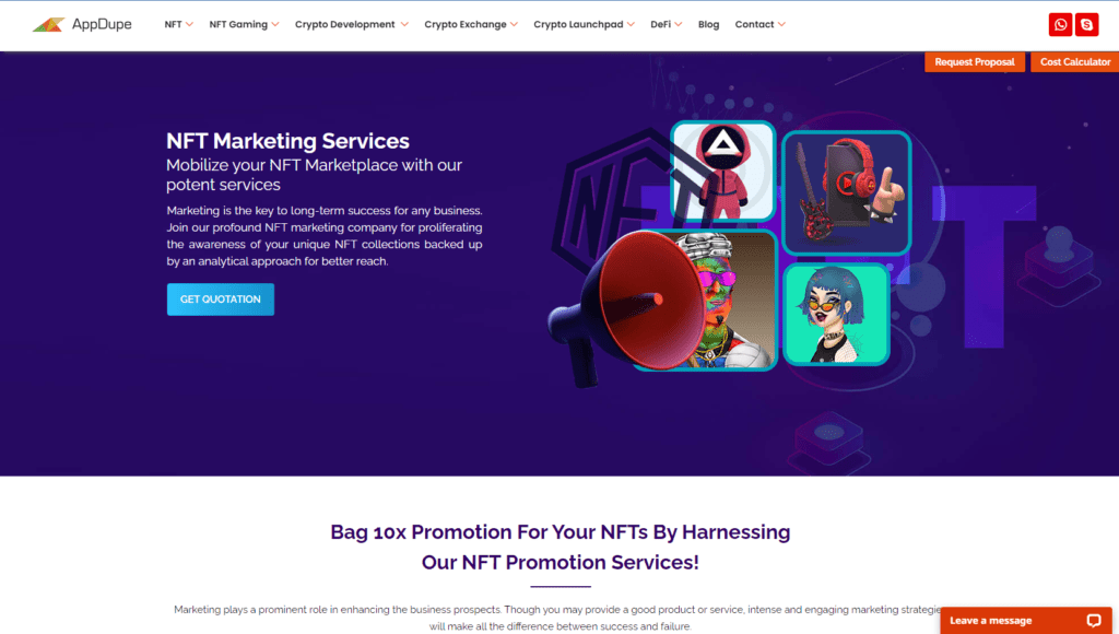 NFT marketing agencies
