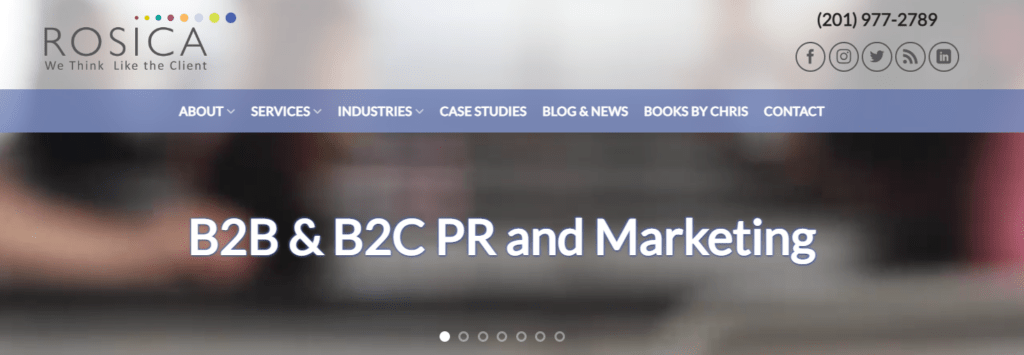food and beverage PR firms
