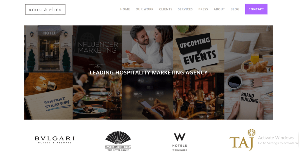 hospitality marketing agencies