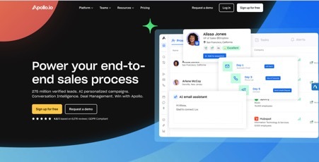 Apollo: Data-first engagement platform