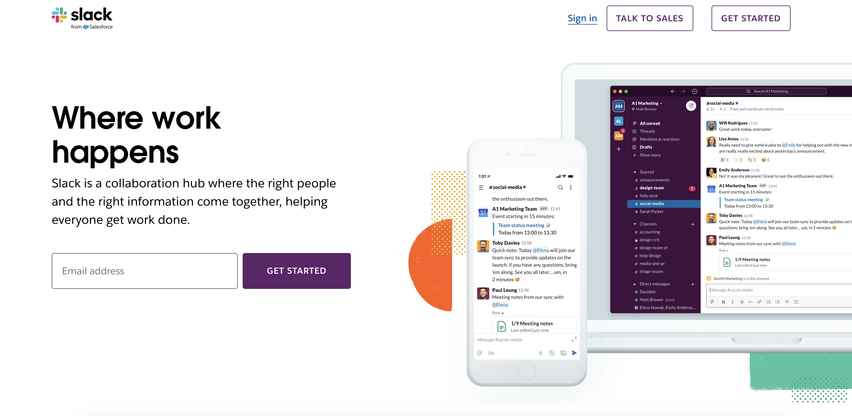 Landing Page