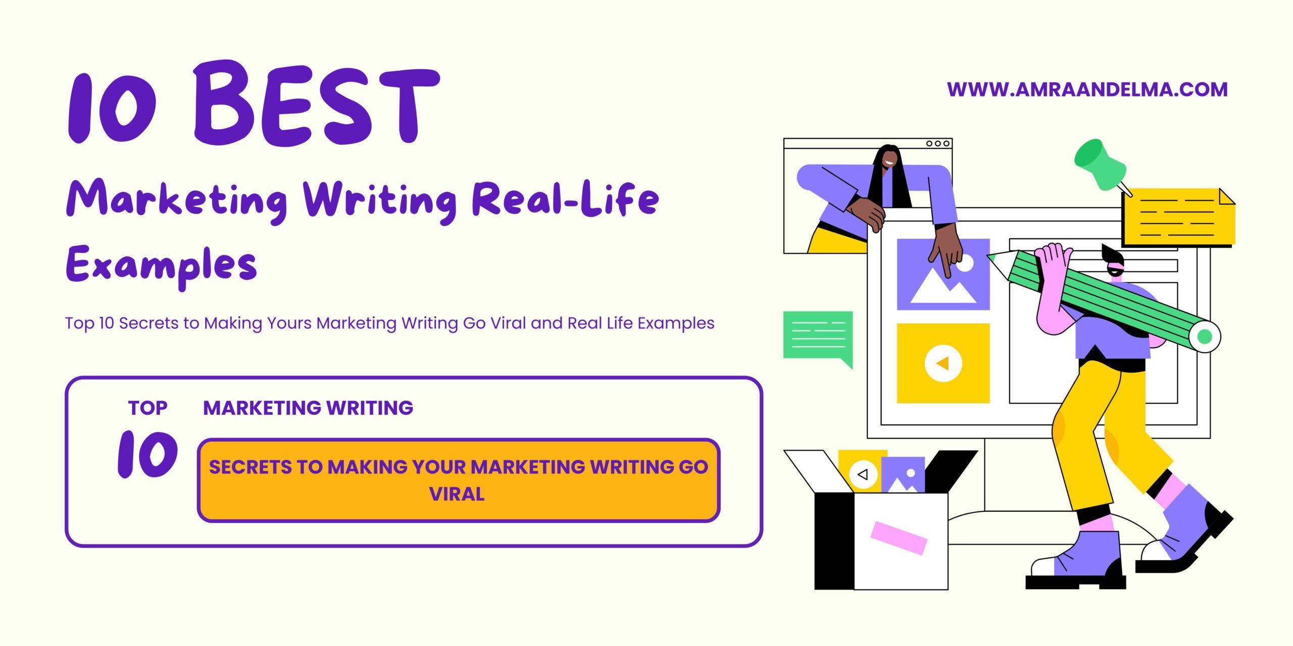 Marketing Writing Examples