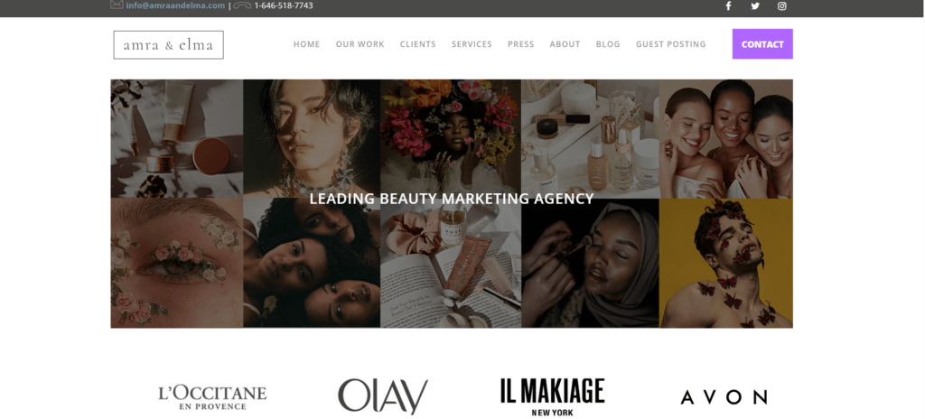 Beauty public relations firms​
