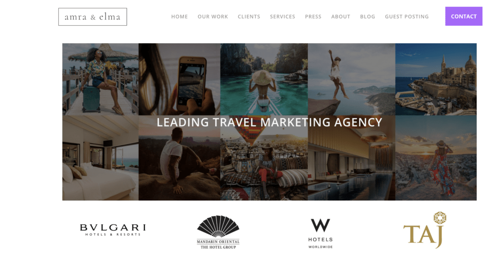 Best luxury travel marketing agencies