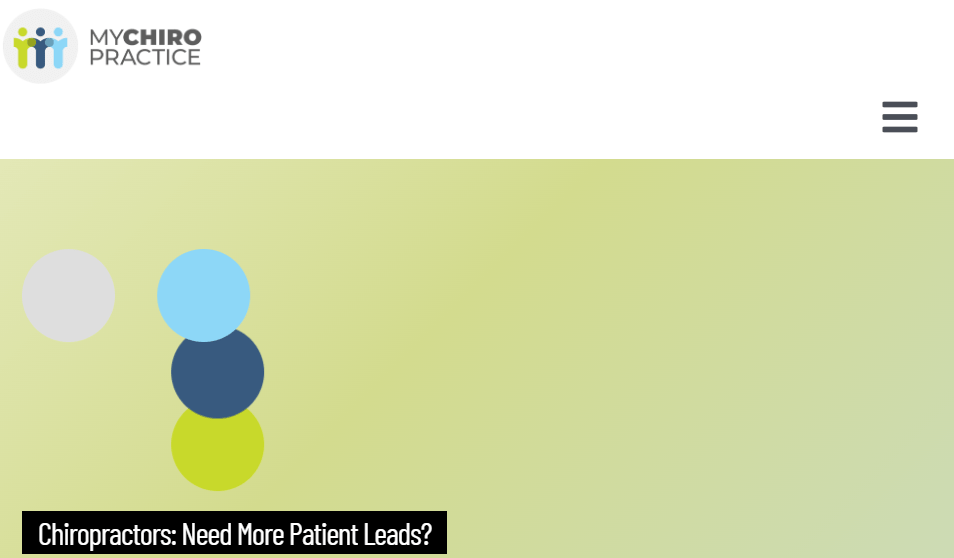 CHIROPRACTIC MARKETING AGENCIES