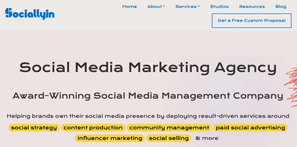 SOCIAL MEDIA MANAGEMENT AGENCIES