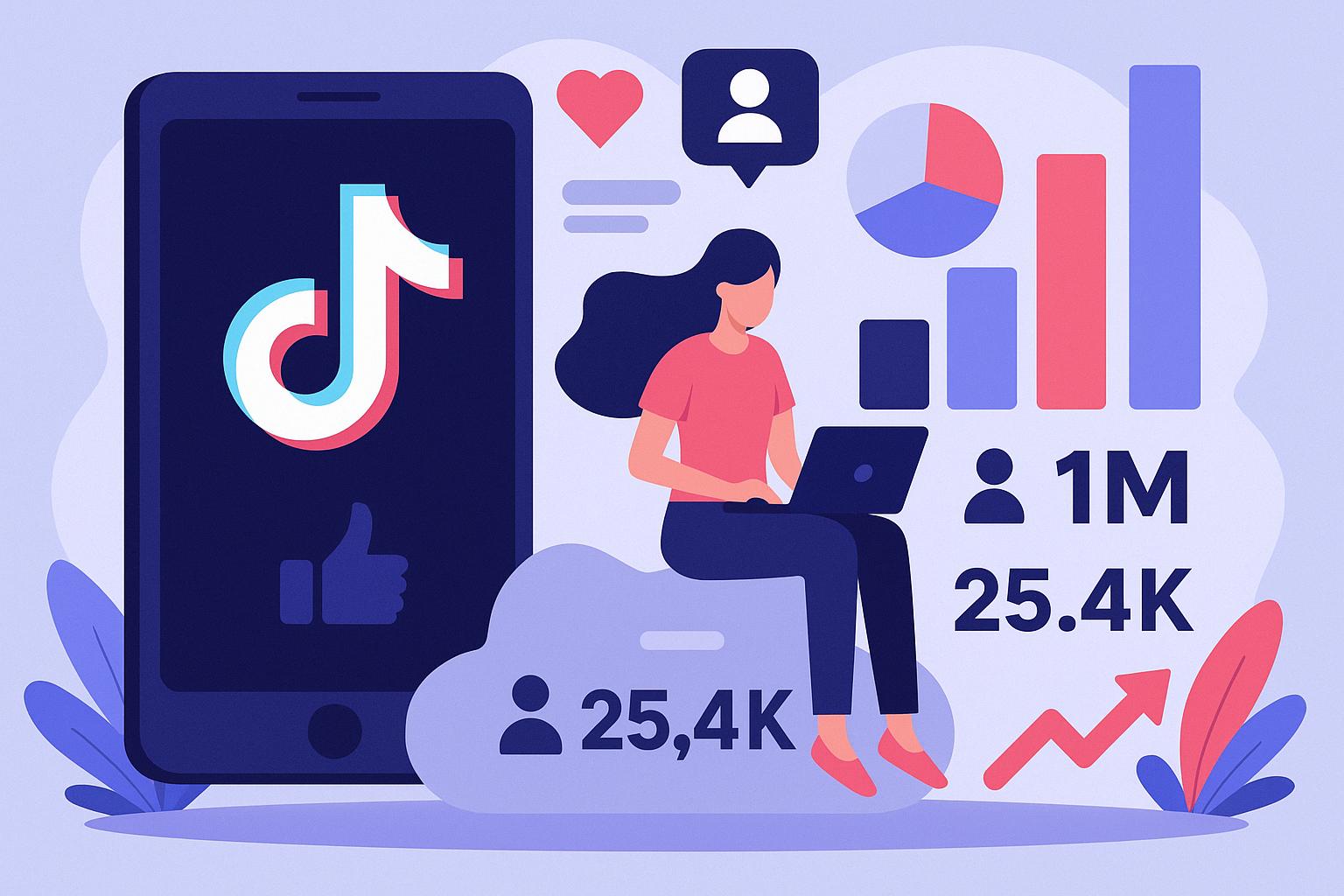 TikTok influencer statistics