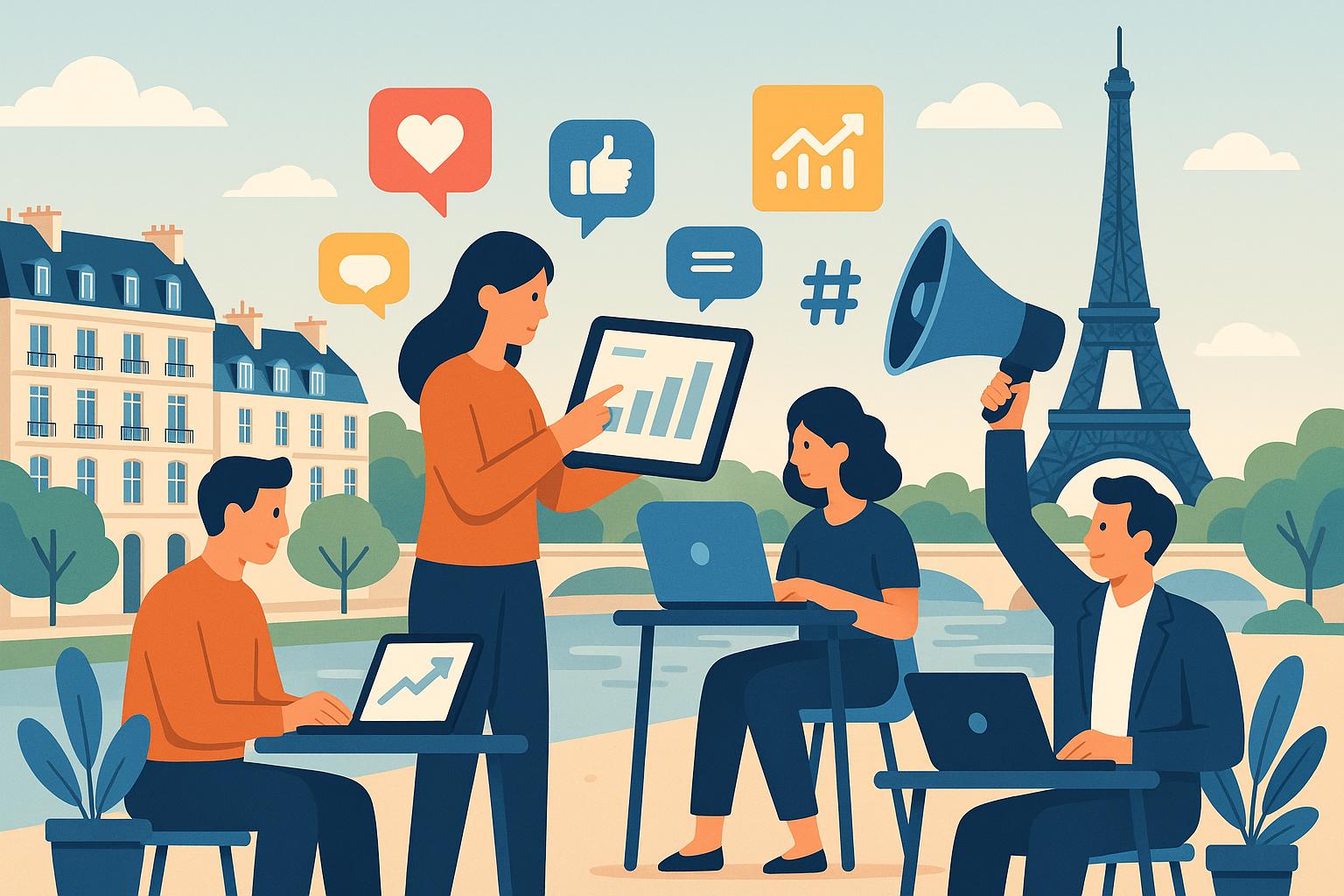 social media agencies paris Social Media Management Agencies in Paris